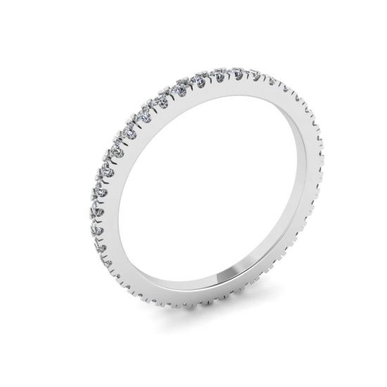 Classic Petite Diamond Eternity Ring,  Enlarge image 4
