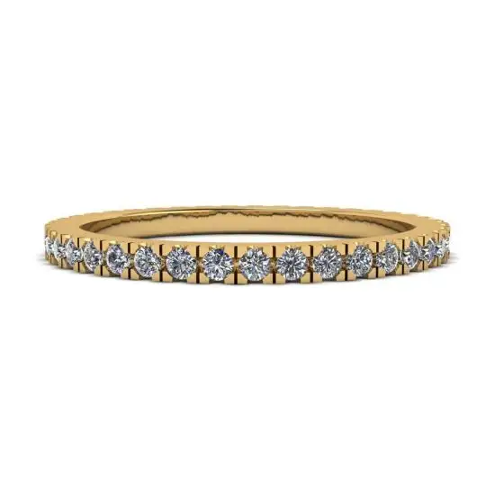 Gold and diamond new arrivals eternity ring