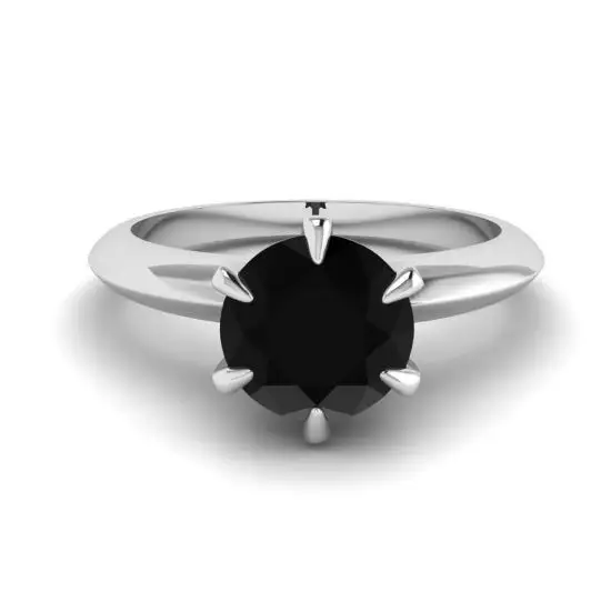 Affordable black diamond hotsell engagement rings