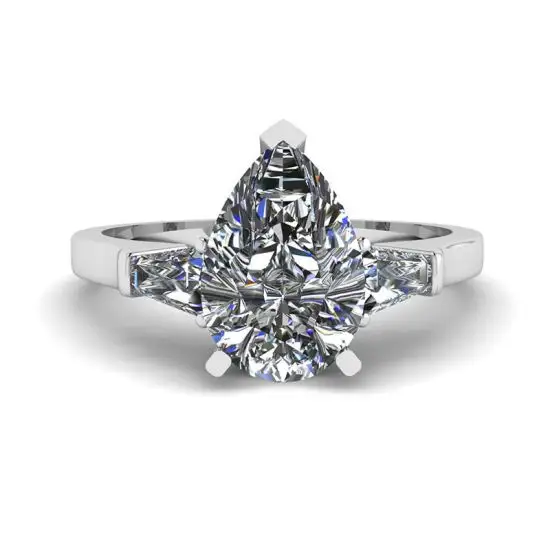Marquise and cheap pear diamond ring