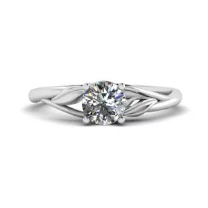 Nature Inspired Diamond Engagement Ring