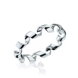 Ring in 18K White Gold - Ruban Collection